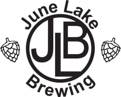 June lake Brewing logo with hops