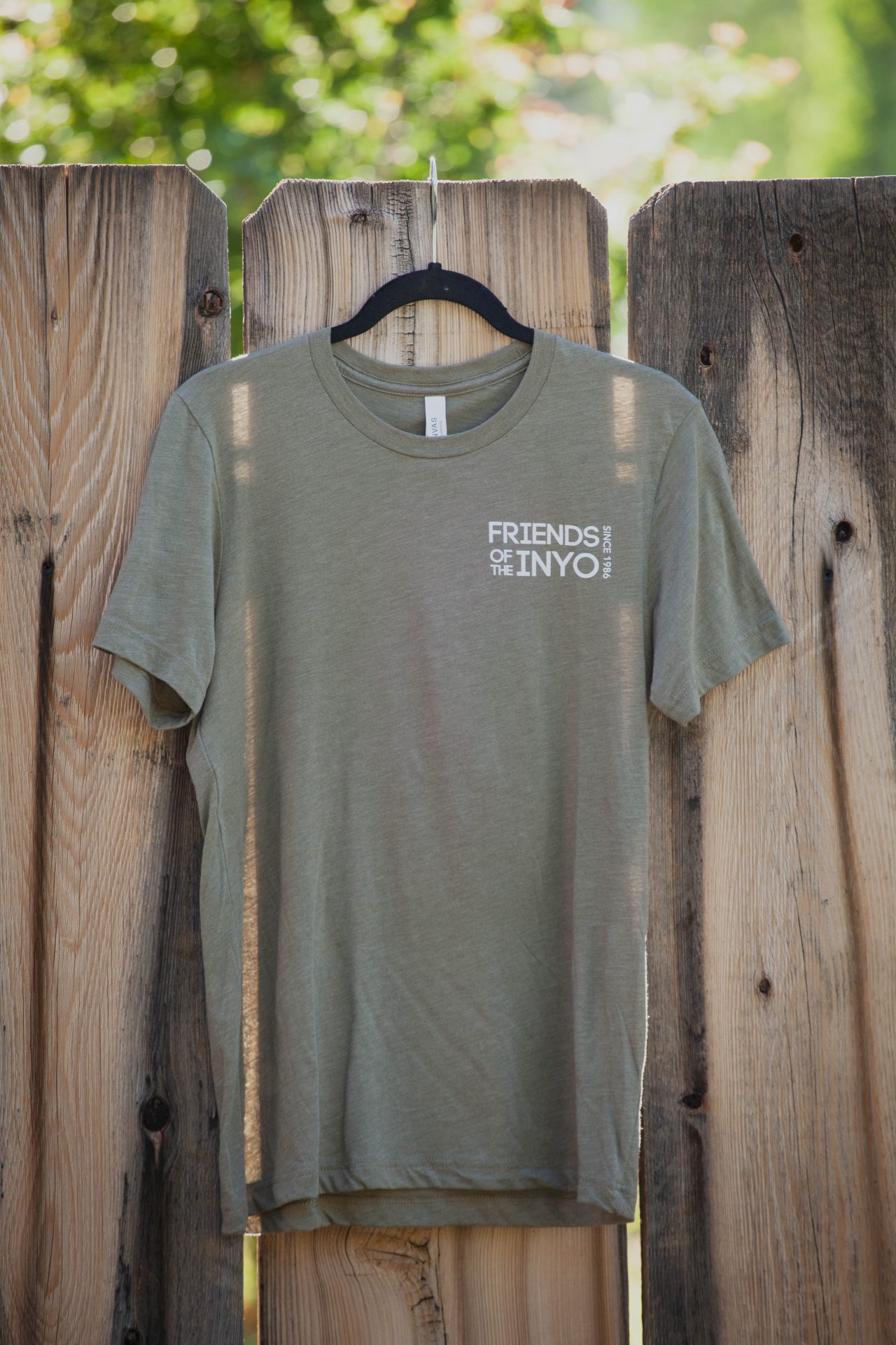 Crew-neck Tri-blend T-Shirt Sage Green