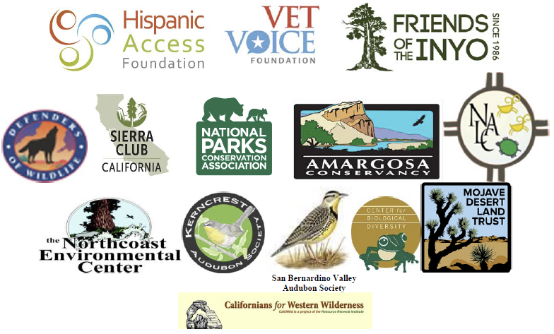 coalition member logos for joshua tree endangered species listing