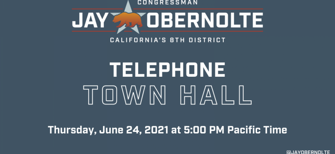 Obernolte Telephone Town Hall