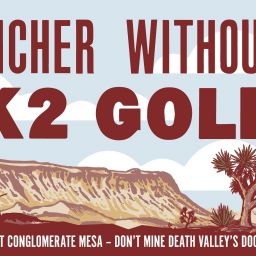 Richer Without K2 Gold yard sign